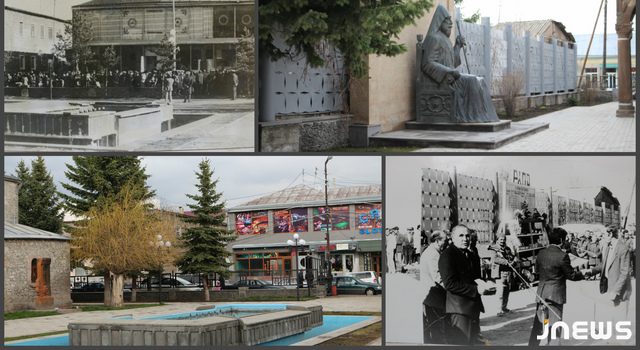 Игра Времени в Ахалкалаки: двор церкви Сурб Хач